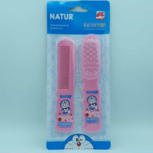 COMB AND BRUSH SET NATUR 45304