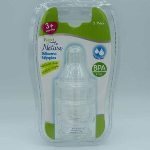 NIPPLES NATURE 3PCS 3MONTHS NTN8008