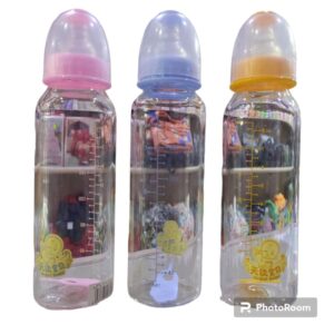 FEEDING BOTTLE GLASS 240ML - JN3-24,C34