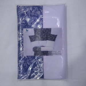 PILLOW COVER S 3PCS/BOLSTER 1 PCE BEDSHEET 41"X63" SET