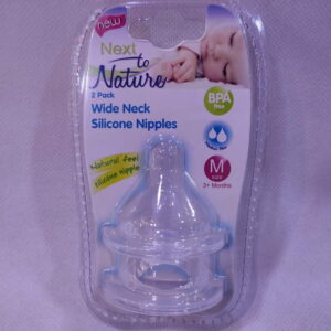 NTN Wide Neck Silicone Nipple 8143