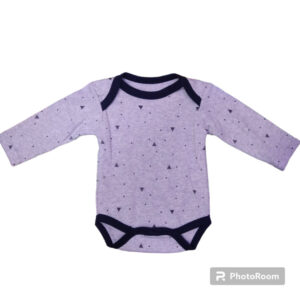 Cotton Baby Bodysuit Long Sleeves NB 0/3